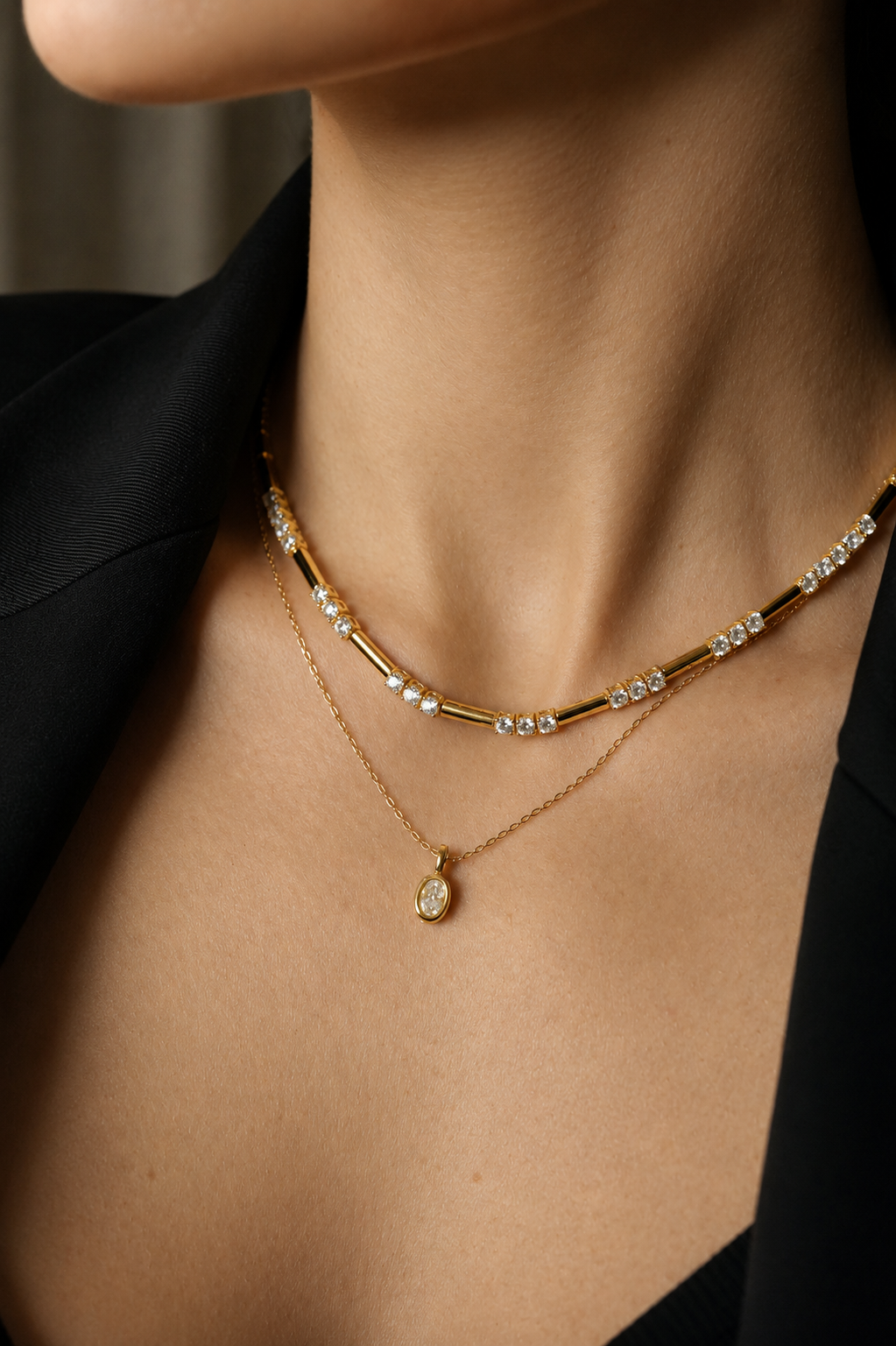 Bella Moissanite Necklace