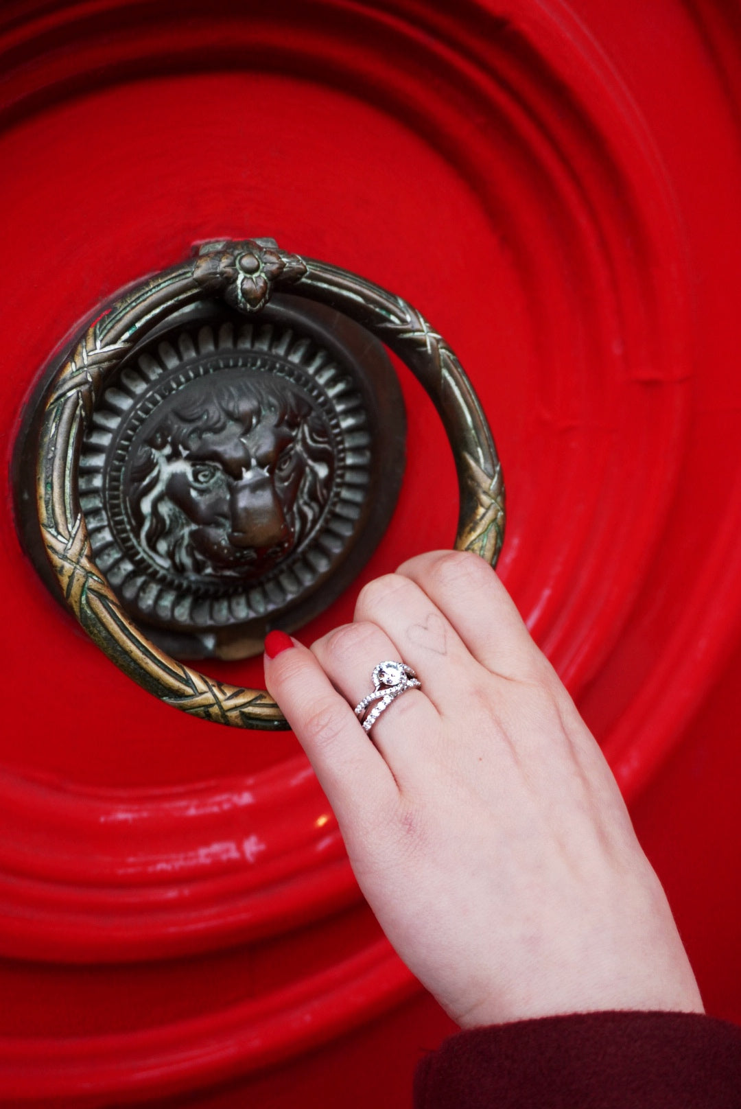 Clarence Moissanite Ring