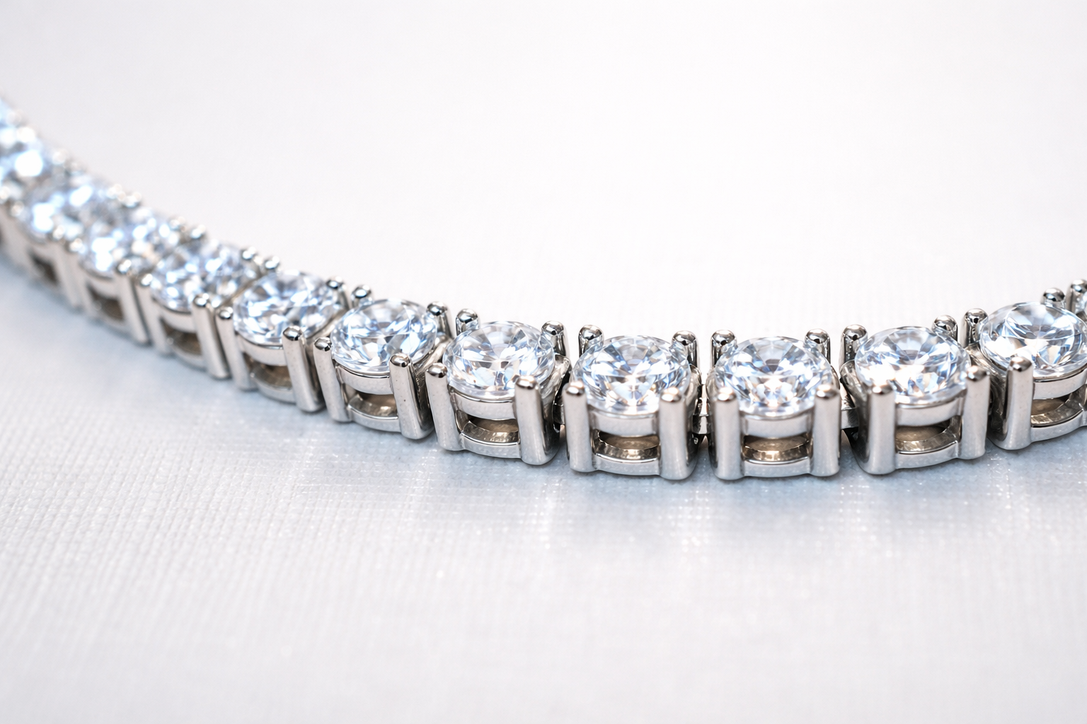 Ascot Classic Tennis Bracelet - Rubielle London
