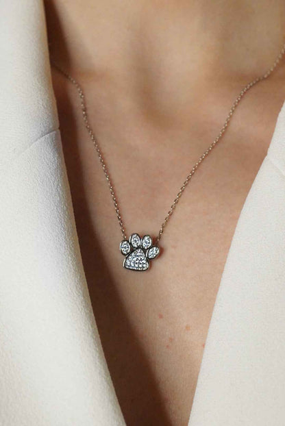 Windsor Paw Necklace