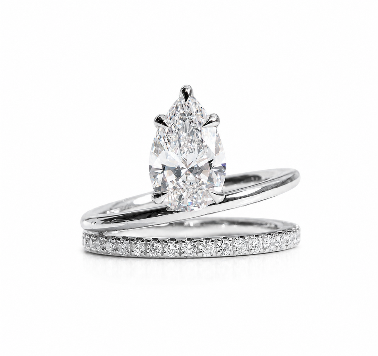 Ashbourne Moissanite Ring - Rubielle London