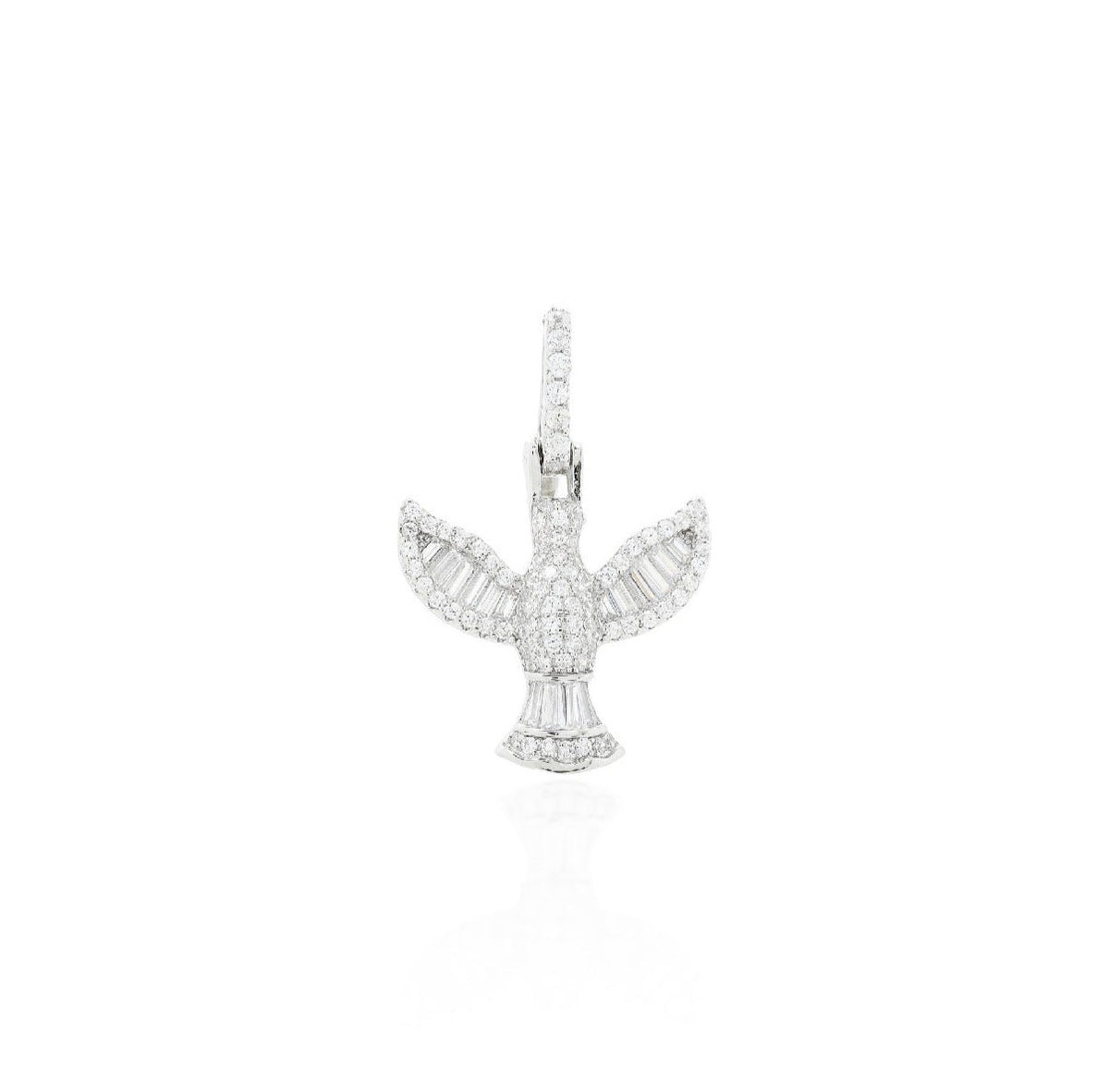 Holy Spirit Pendant | Moissanite