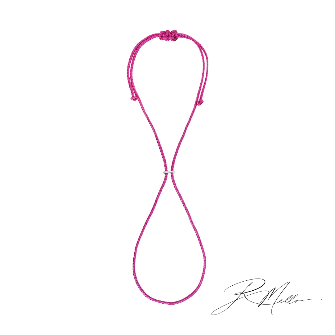 Porto Rosa Adjustable Cord Necklace
