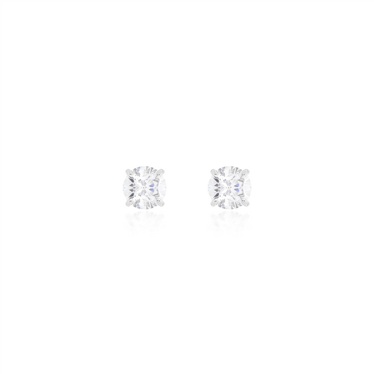 Majesty 6.5mm Moissanite Solitaire Studs