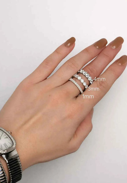 Anne Pavé Band 4mm