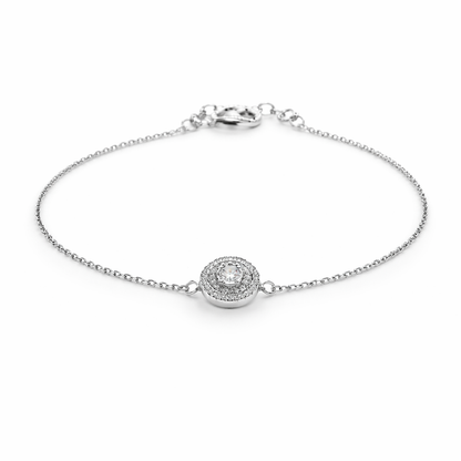 Regent Halo Bracelet - Rubielle London