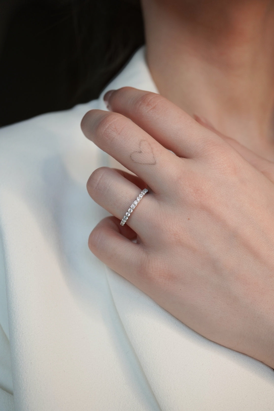 Regency Half Pavé Band 2mm