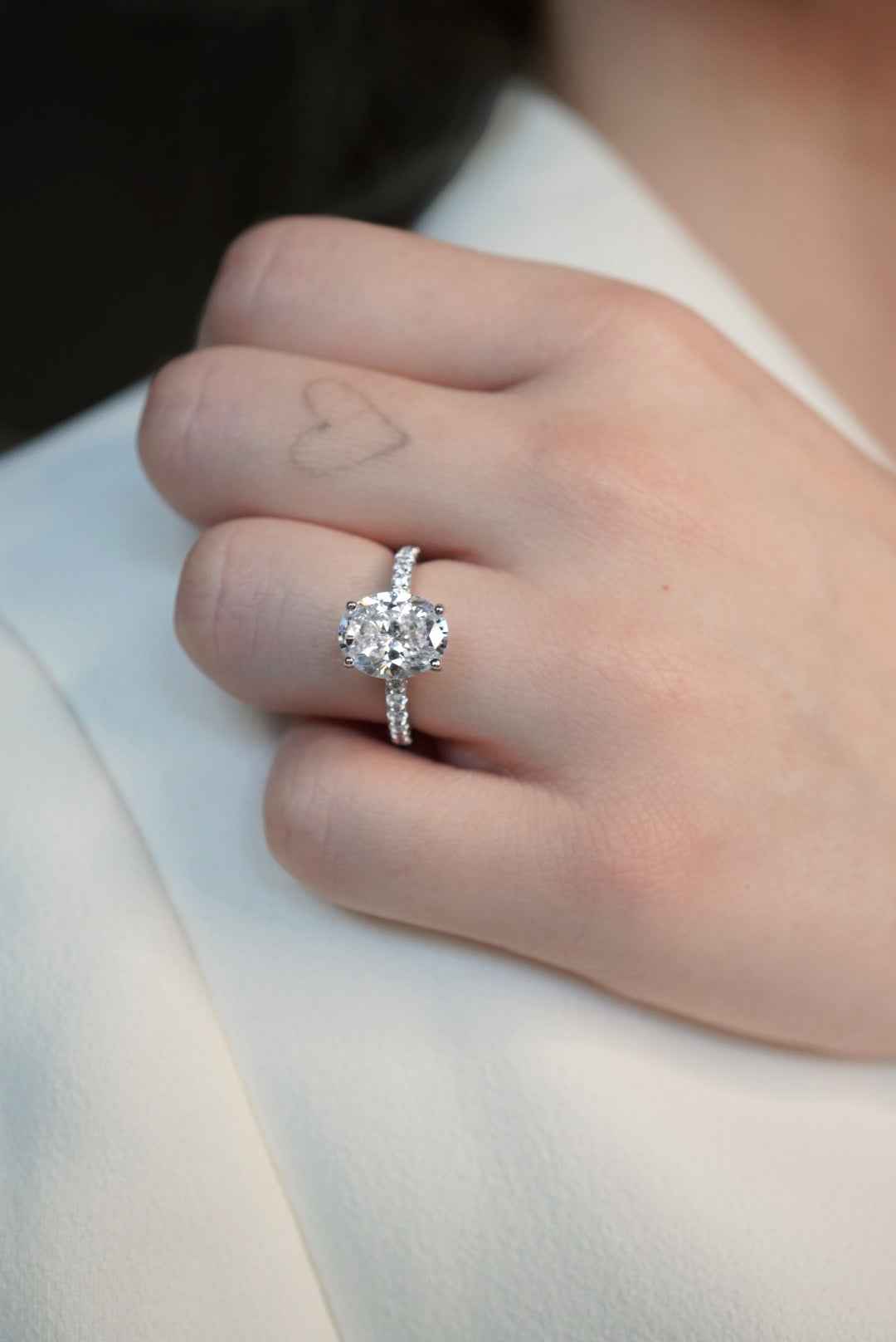 Regency Solitaire Oval Ring