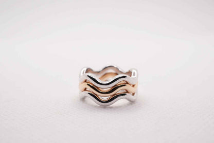 Gold Wave Ring