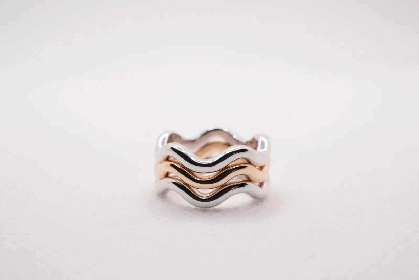 Silver Wave Ring