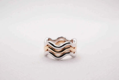 Silver Wave Ring