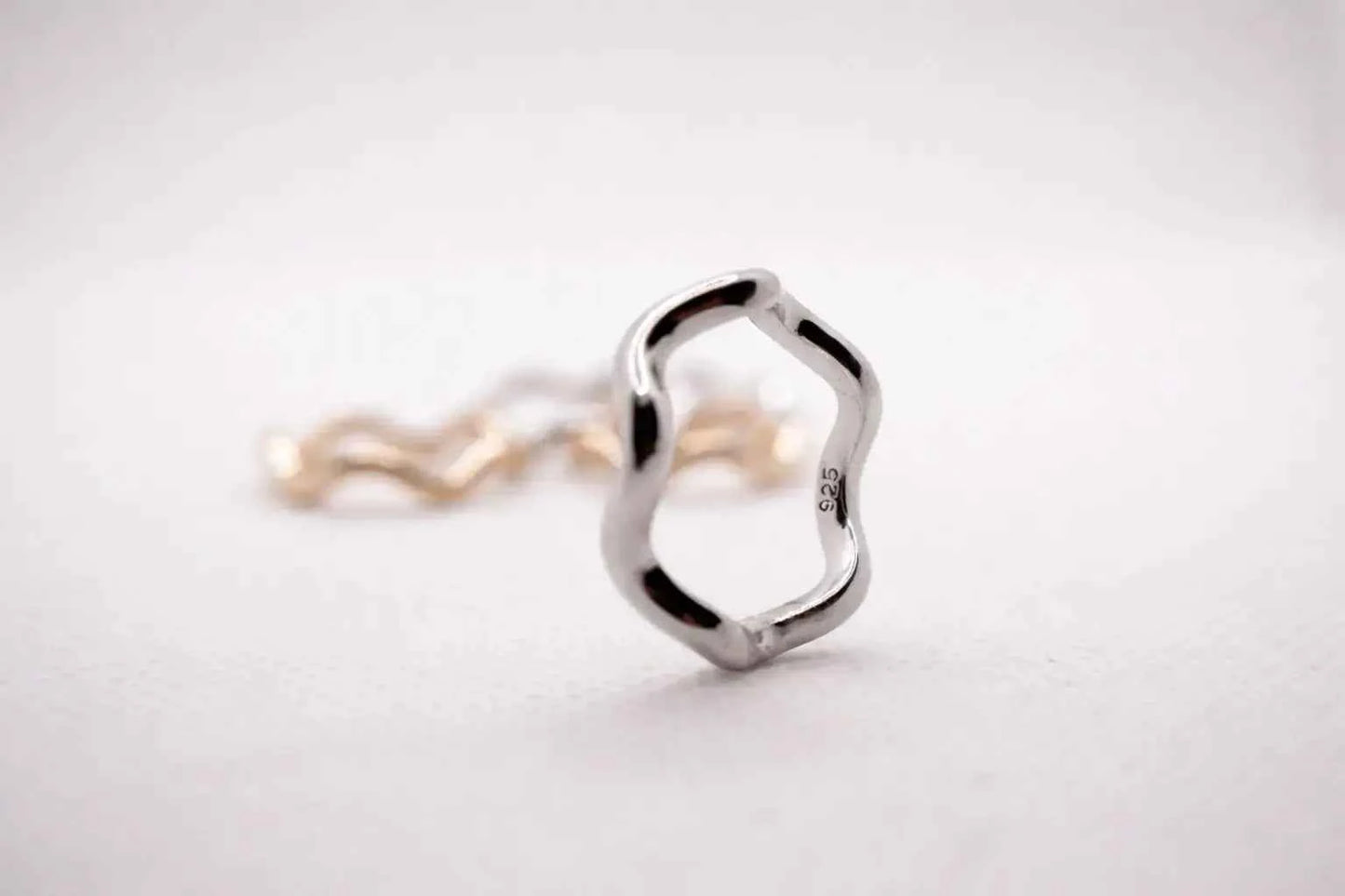 Silver Wave Ring