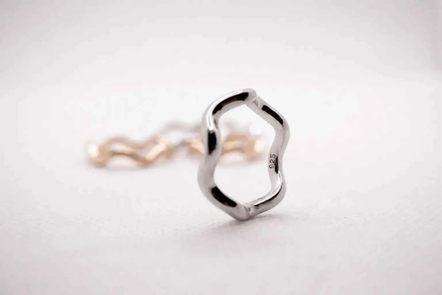 Silver Wave Ring