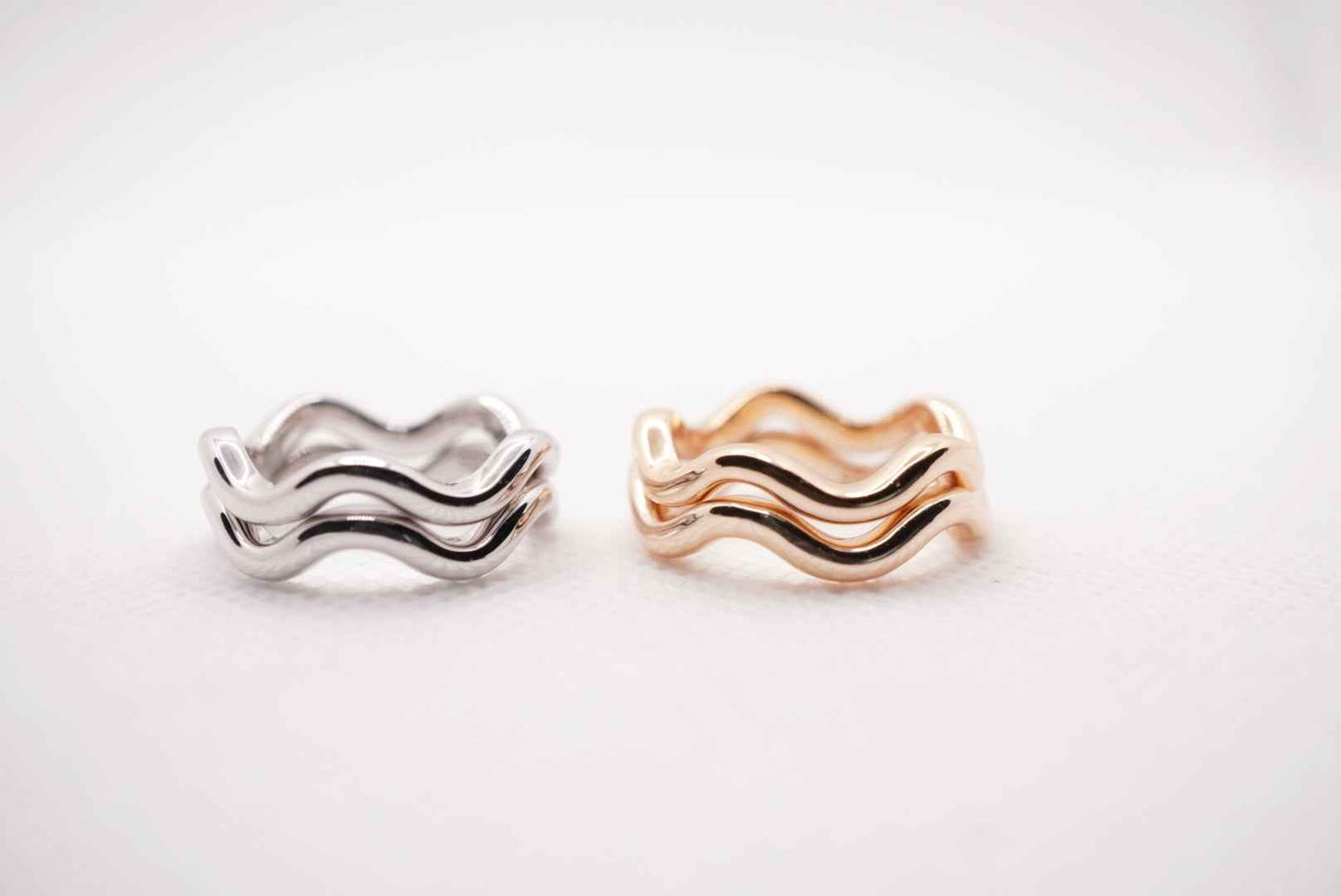 Gold Wave Ring