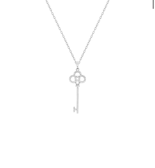 Destiny Key Necklace - Rubielle London