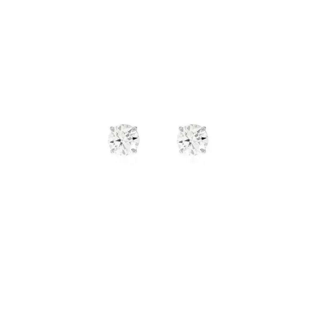 Chelsea Solitaire Stud Earrings 5mm