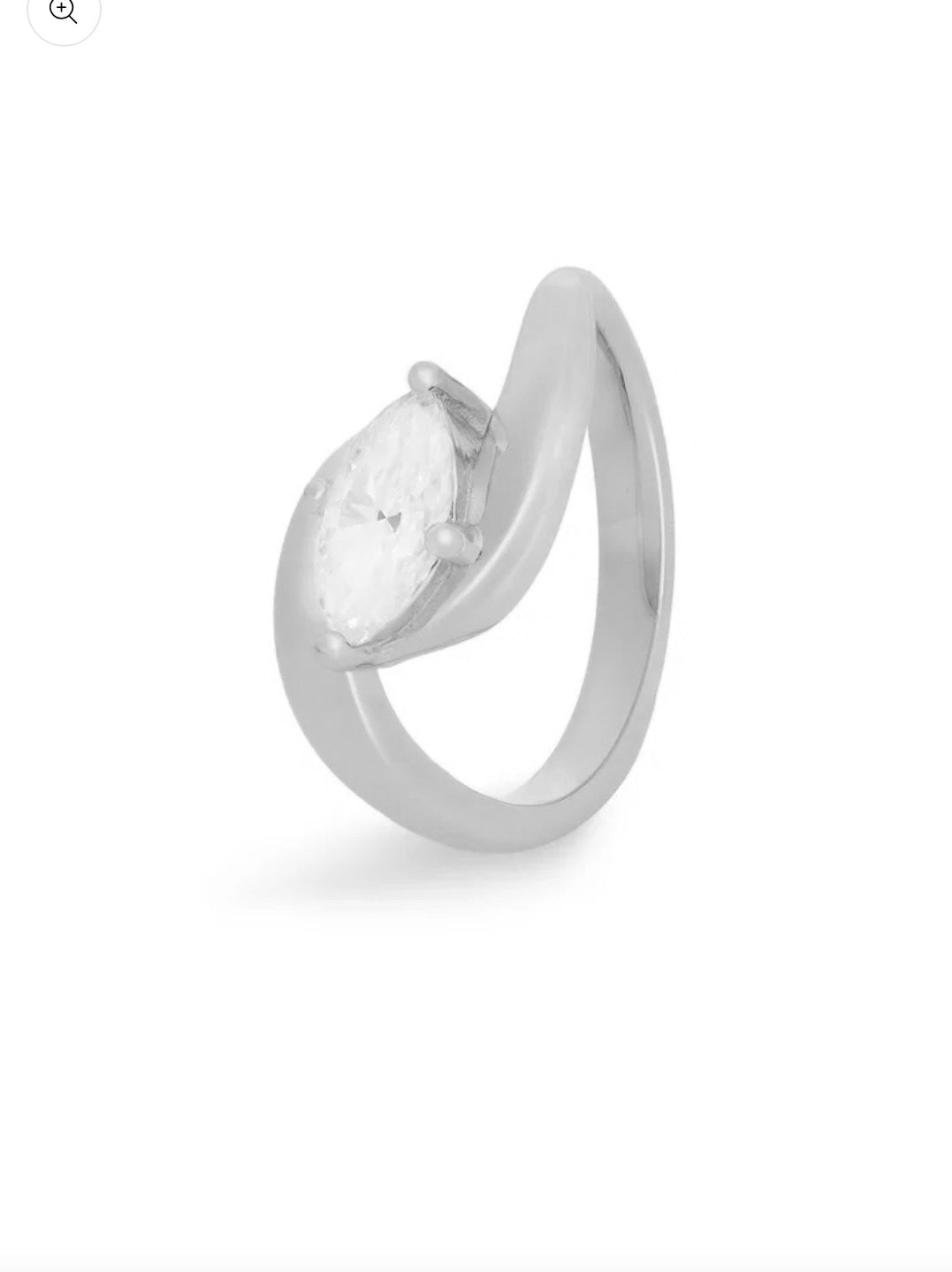Kensington Marquise Moissanite Ring | Pinky Ring