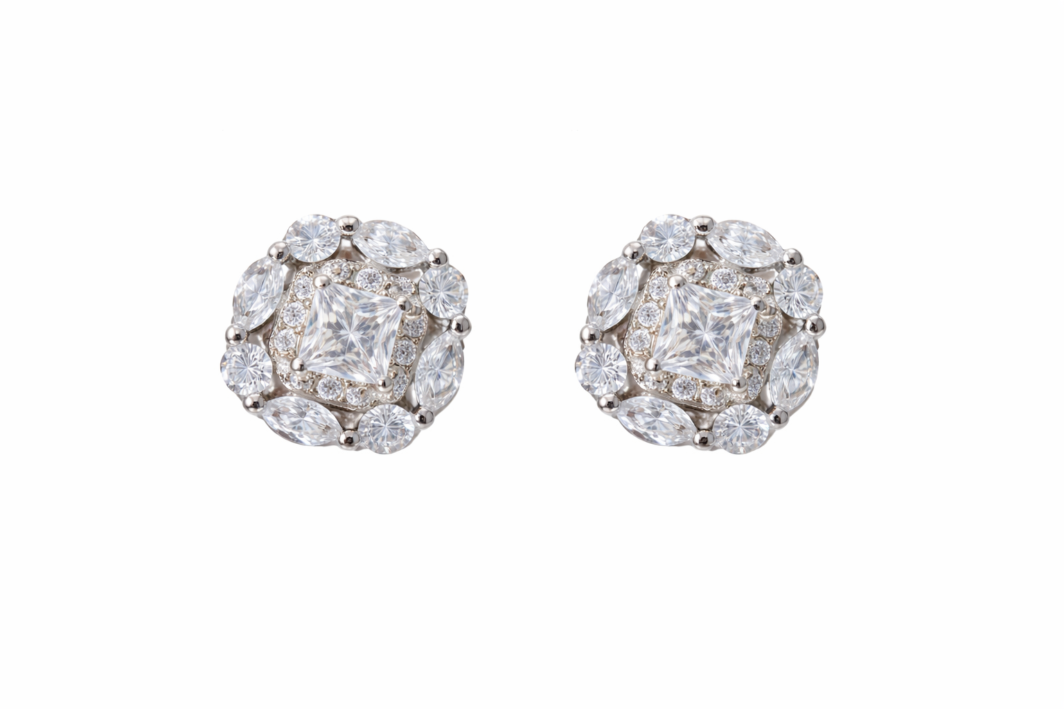 The Mayfair Bloom Earrings - Rubielle London