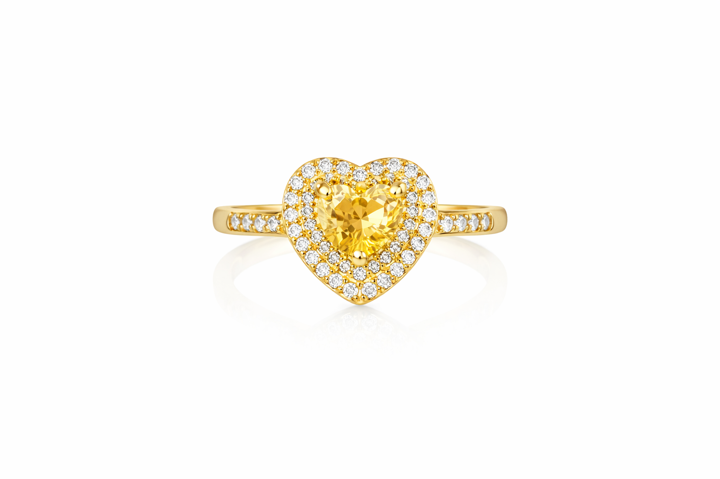 Richmond Ring – Citrine Edition | 18k Gold - Rubielle London