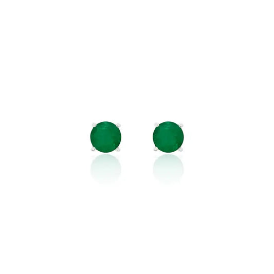 Chelsea 6mm Emerald Fusion Studs