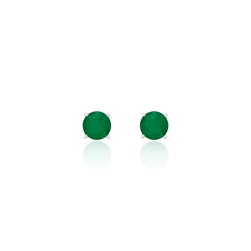 Chelsea 10mm Emerald Fusion Studs