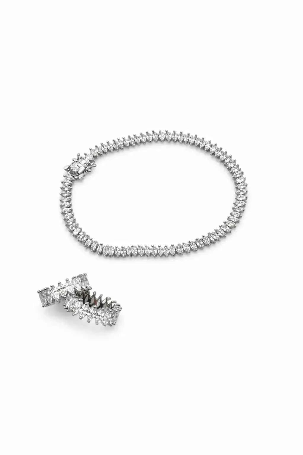 Ascot Marquise Tennis Bracelet