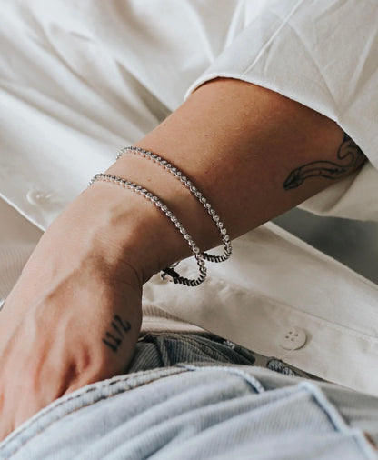 Ascot Bezel Tennis Bracelet