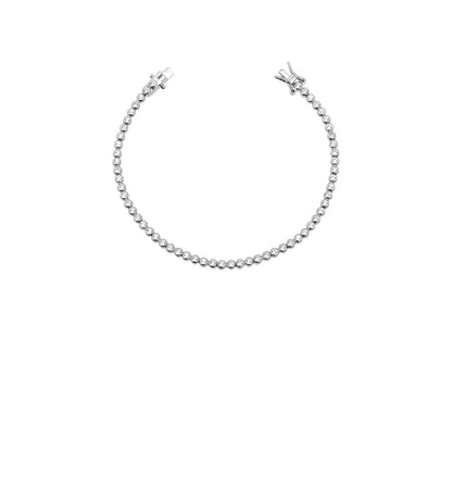 Ascot Bezel Tennis Bracelet