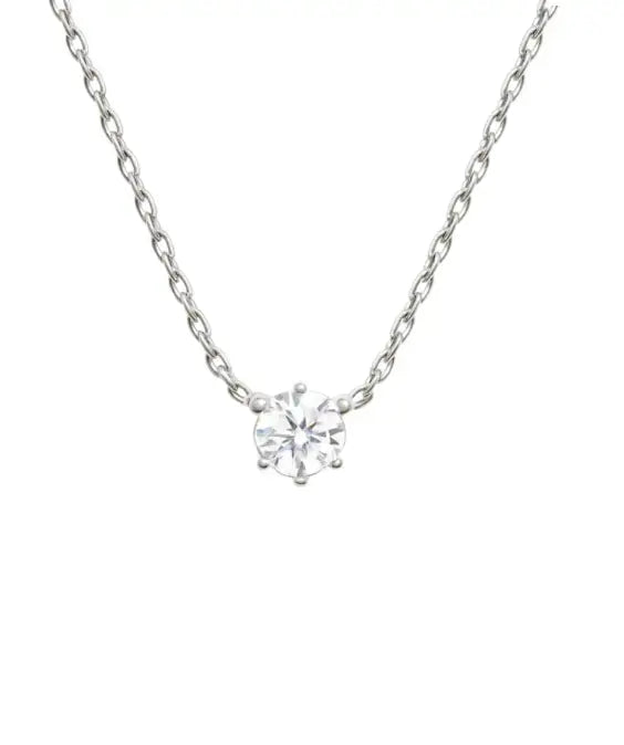 Majesty Moissanite Necklace 6.5mm