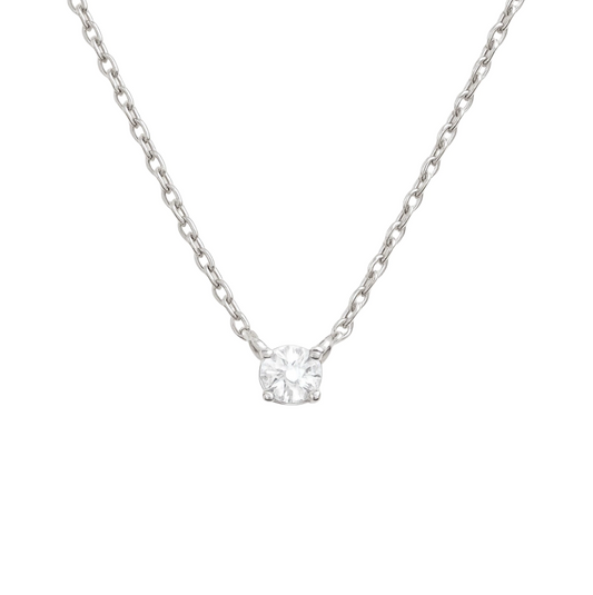 Majesty Moissanite Necklace - 5mm