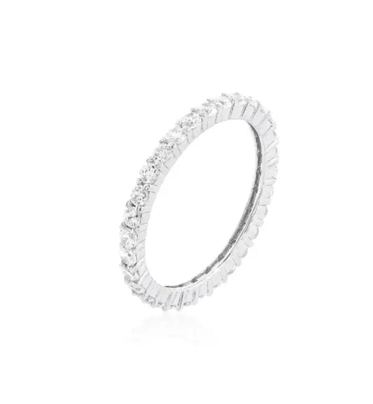 Dynasty Moissanite Ring 2mm