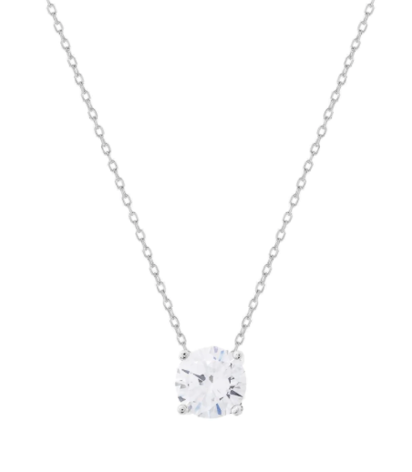Chelsea Solitaire Necklace 5mm