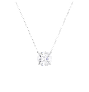 Chelsea Solitaire Necklace 8mm