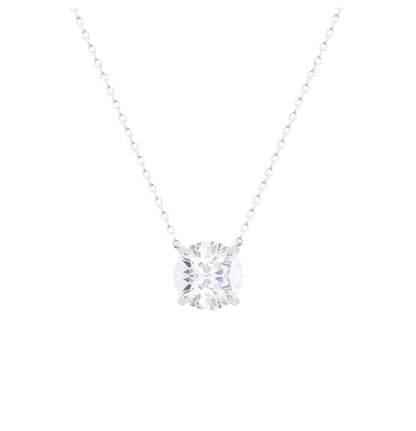 Chelsea Solitaire Necklace 8mm