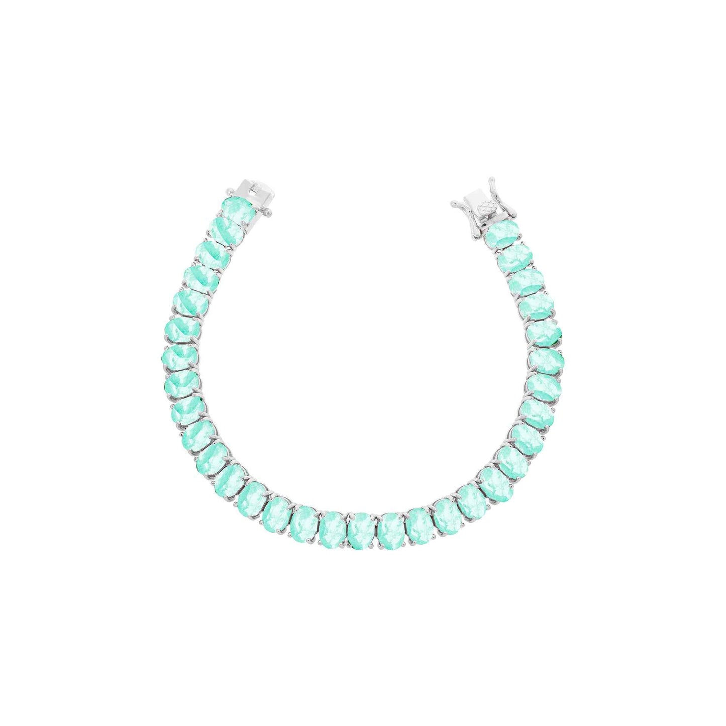 The Muzo Colombian Emerald Tennis Bracelet — 5mm Colombian Emerald - Rubielle London
