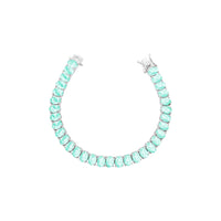 The Muzo Colombian Emerald Tennis Bracelet — 5mm Colombian Emerald - Rubielle London