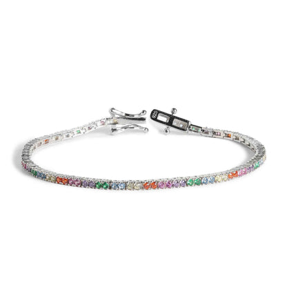 The Chelsea Spectrum Tennis Bracelet
