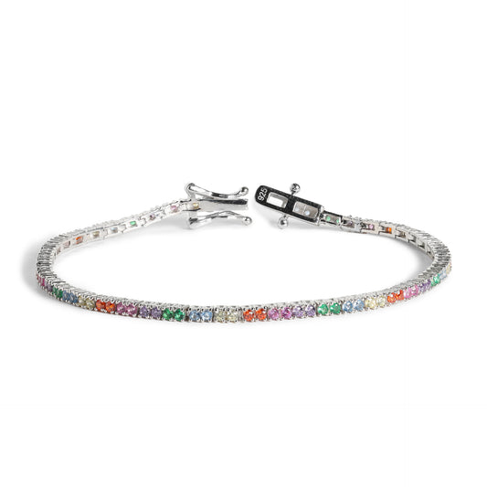 The Chelsea Spectrum Tennis Bracelet